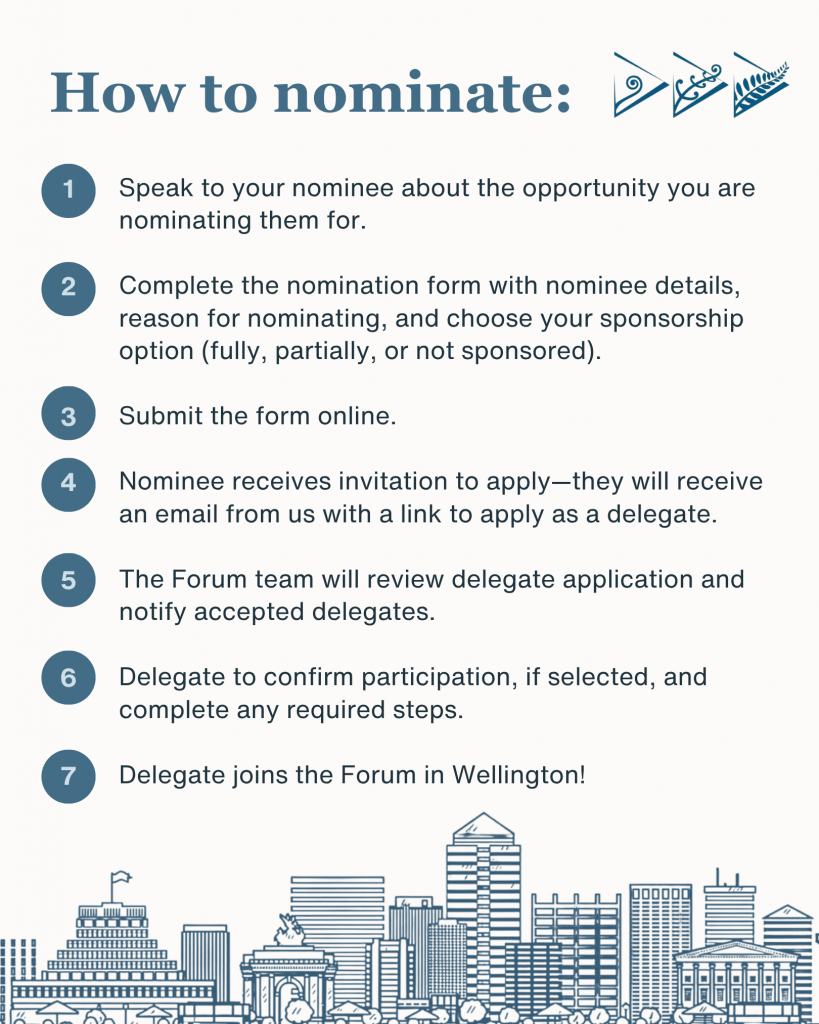 How to nominate for Aspiring Leaders' Forum